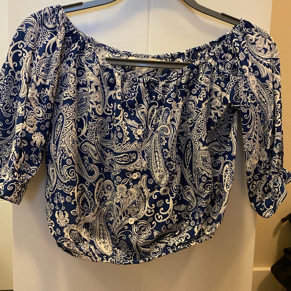 Off the shoulder top